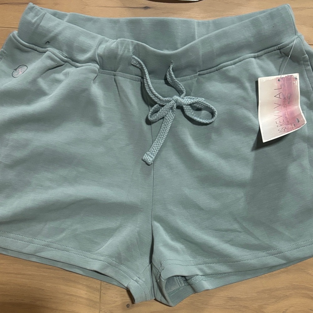 Altar'd State Teal Athletic Shorts